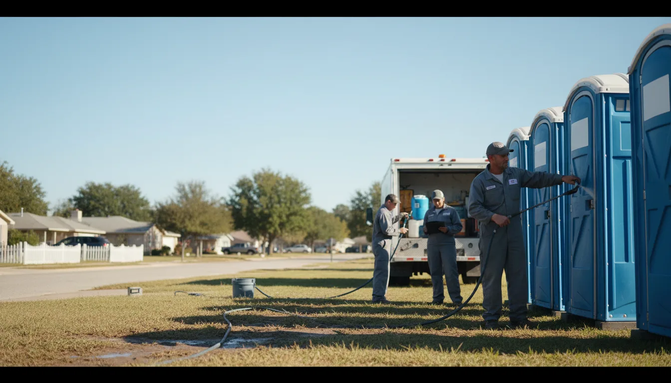 Long-Term Portable Toilet Rental in Stewart, OH near me